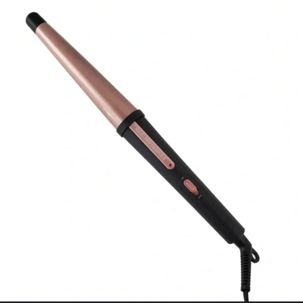 RUCCI CERAMIC PROF CURLING IRON W/DIF SIZES 3/4”-1 1/4” FROM TOP TO BOTTOM NWOT